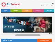 Tablet Screenshot of ajknetwork.com